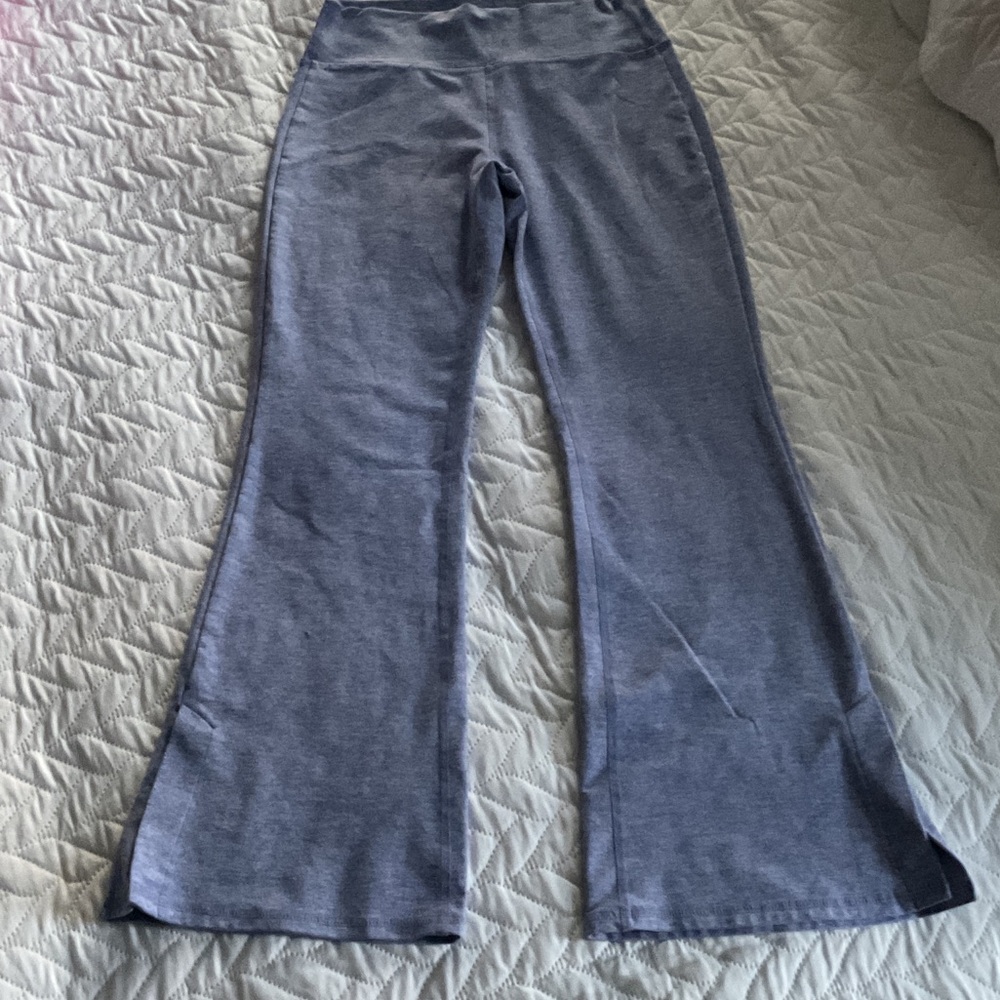 Zella Girl Blue Flared Leggings